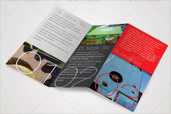 Photoshop Leaflet Mockup Template