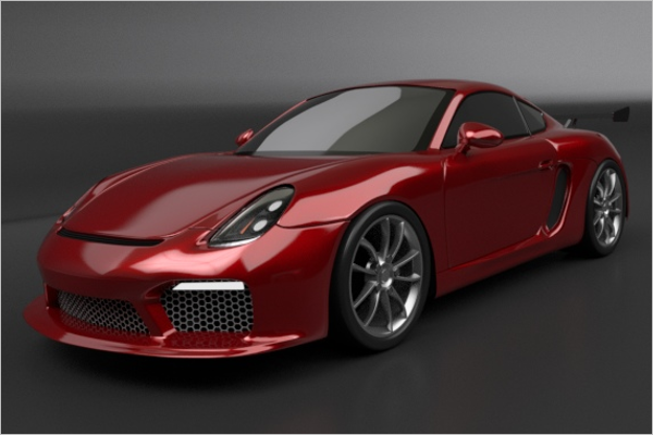 PrettyÂ 3D Car Model