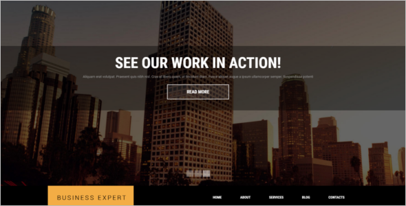 Professional Business Website Theme