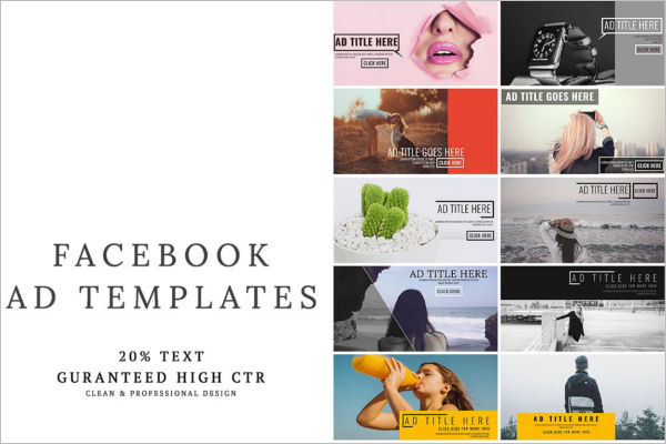 ProfessionalÂ Facebook Ad Template