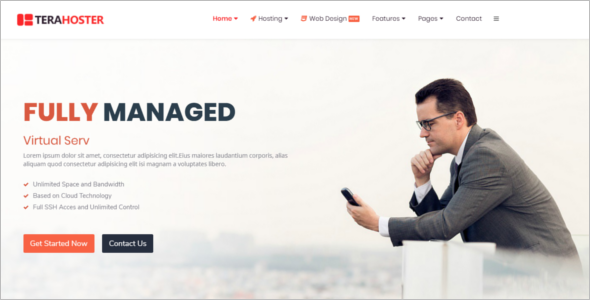 Professional Hosting HTML5 Template