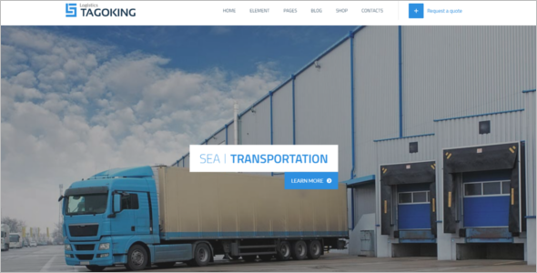 Professional Logistics HTML5 Template