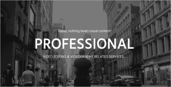 Professional Video HTML5 Template
