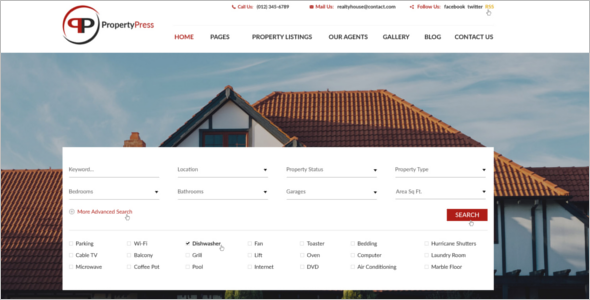 Property Provider Joomla Template