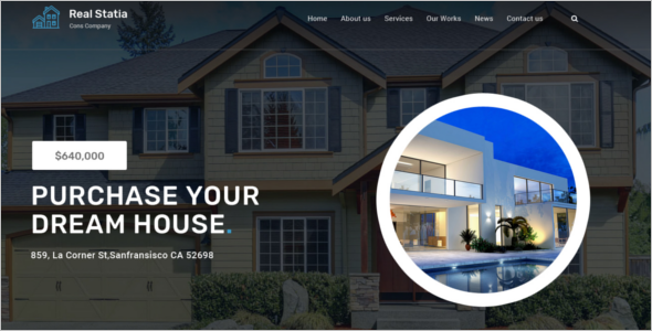 Real Estate Business Joomla PSD Template