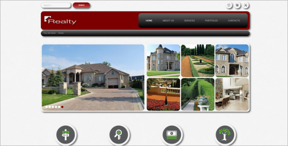Real Estate Website Joomla Template