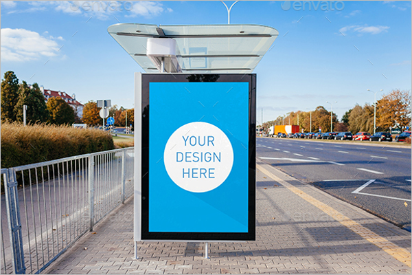 Realistic Poster Mockup Design