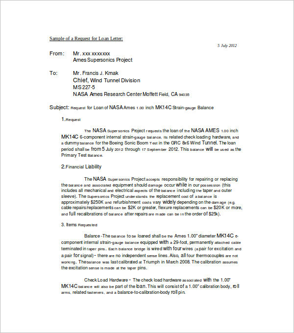 RequestÂ Approval Letter Template