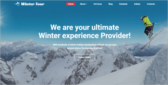 Resort Website HTML5 Template