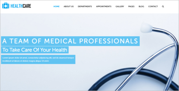 Responsive Health Website Template