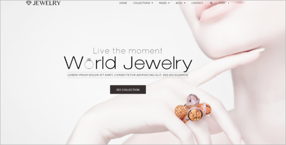 Responsive Jewelry HTML5 Template