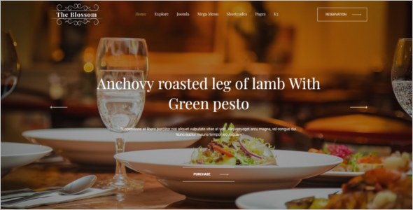 Responsive Luxury Joomla Template