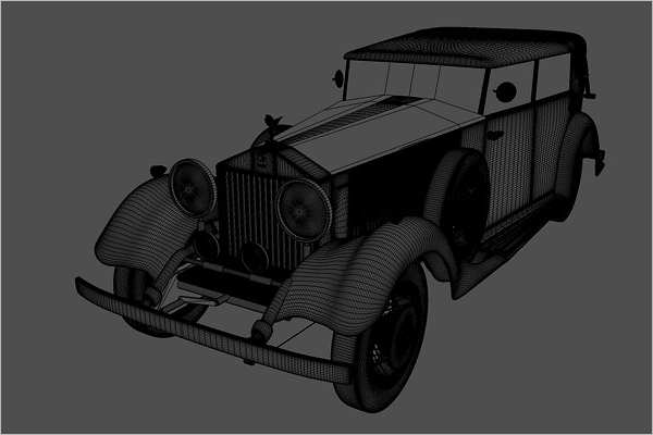 Rolls Royce 3D Image Model