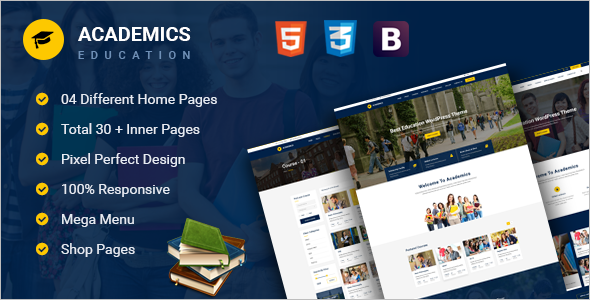 School Academic HTML5 Template