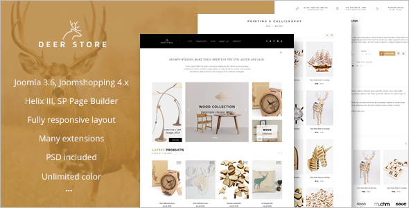 Shopping eCommerce Joomla Template