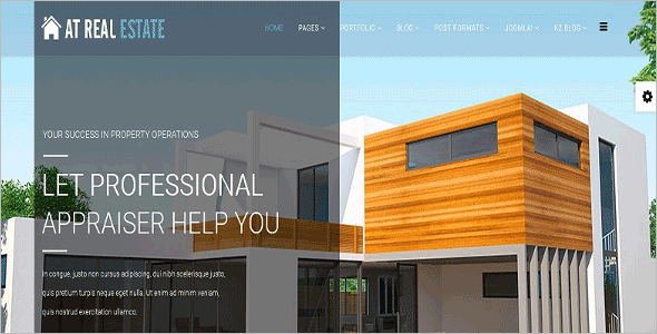 Simple Real Estate Joomla Template