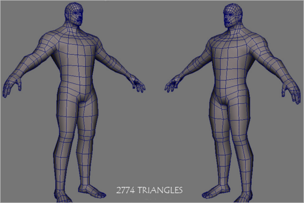 Super Human 3D Model