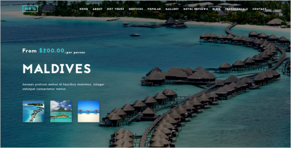 Tour Travel Joomla Template