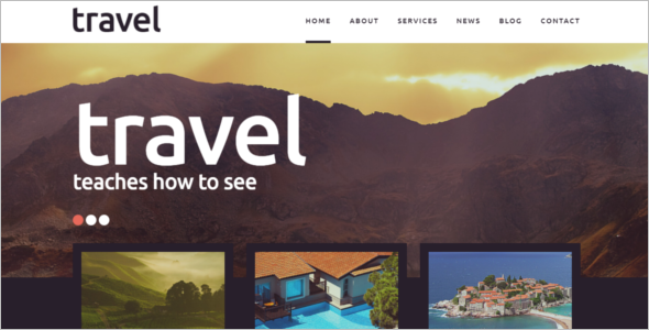 Travel Places Joomla Template