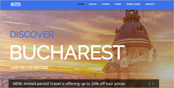 Travel Theme For Joomla