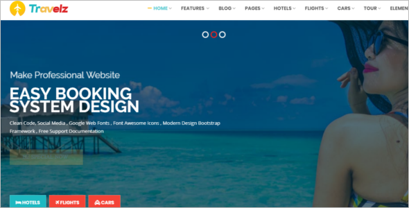 Travel Website HTML Template
