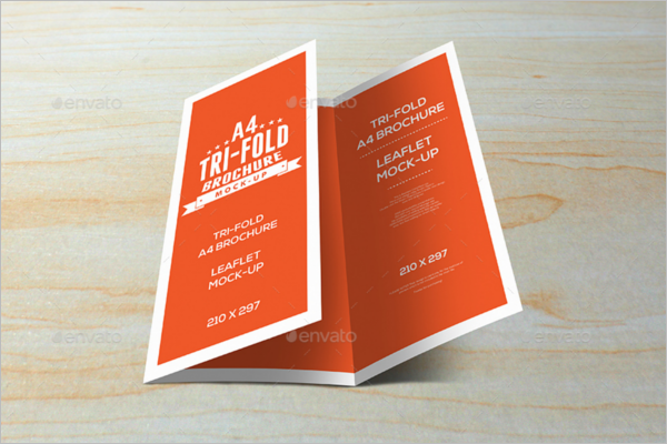 Tri-Fold LeafletÂ  brochure Mockup