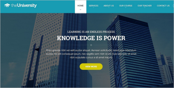 University Business eCommerce Joomla Template