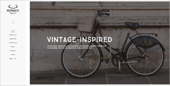 Vintage Multi Concept HTML Template