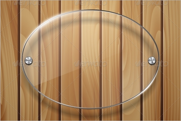 Wooden Glass Texture Design