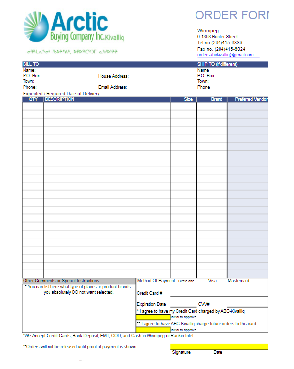 24+ Work Order Templates Free Word, PDF, Excel, Doc Formats