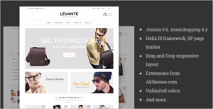 eCommerce Joomla Template