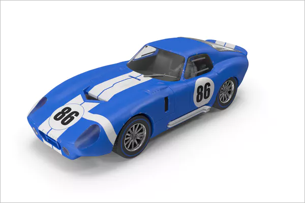3D Animated Car Model