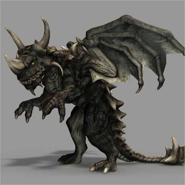 37+ Dragon 3D Models Free Animation Images Download