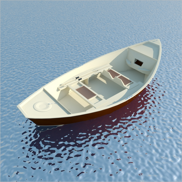 3D Boat Max Model
