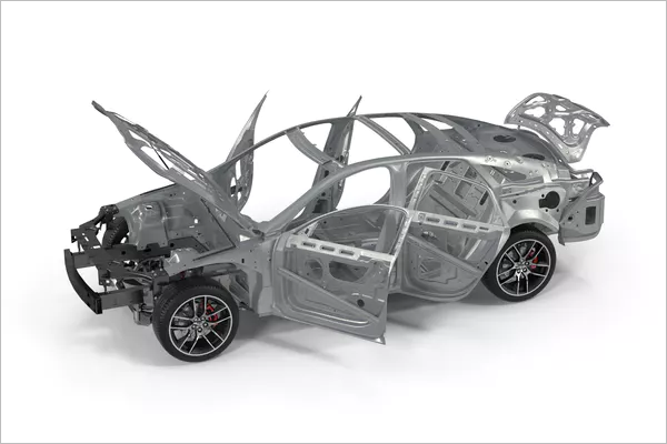 3D Car Frame Design