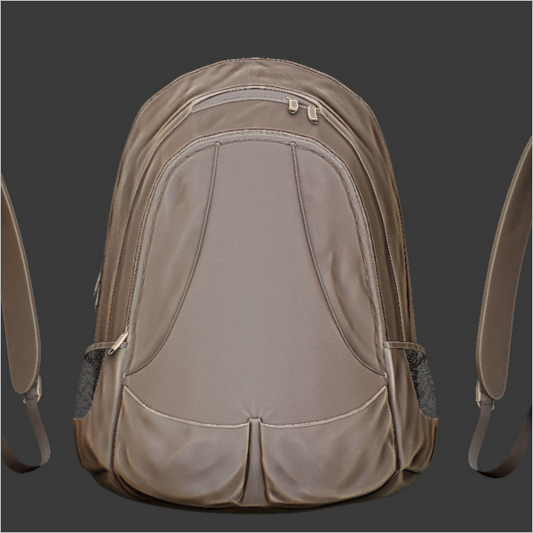 3D Maya Bag Model