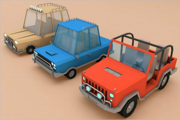 maya 3d car models