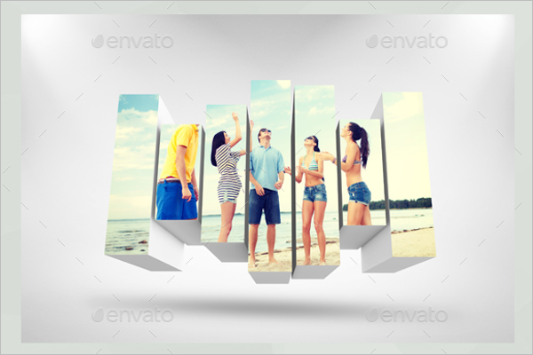 3DÂ Photo Box Template Bundle