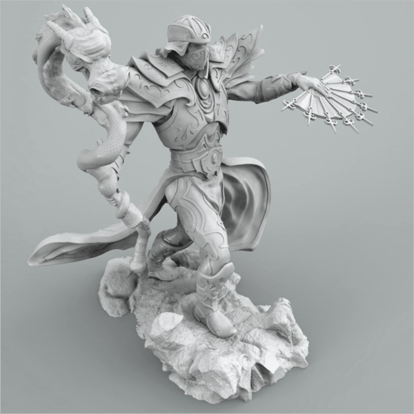 3D Printing Dragon Design