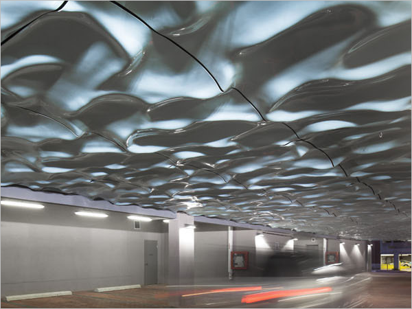Abstract Ceiling Texture Design