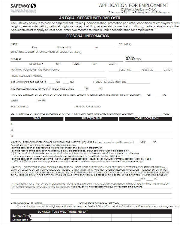 Acceptance Application Letter For Job