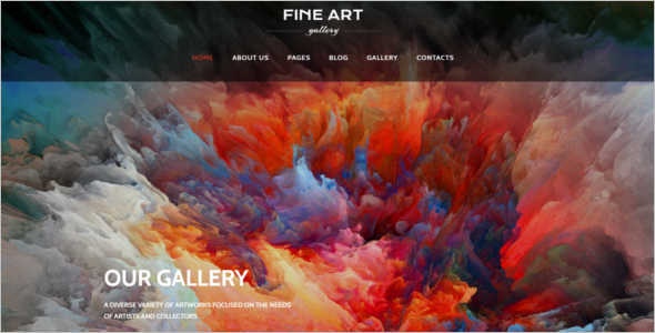 Art Gallery Joomla Template