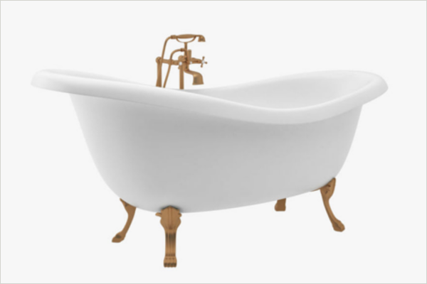 Bath Tub 3D Design