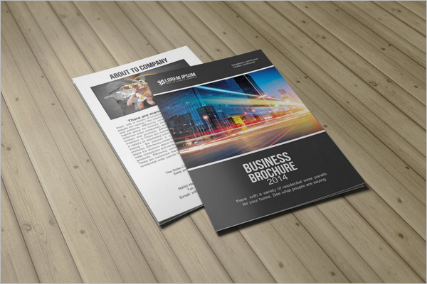 Bifold Brochure Template