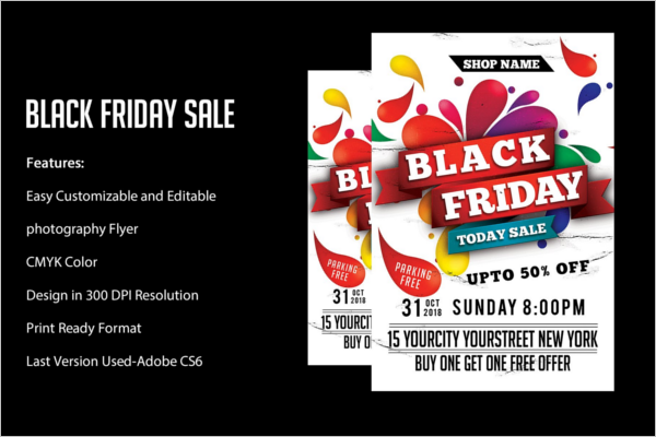 Black Friday Clearance Sale Flyer