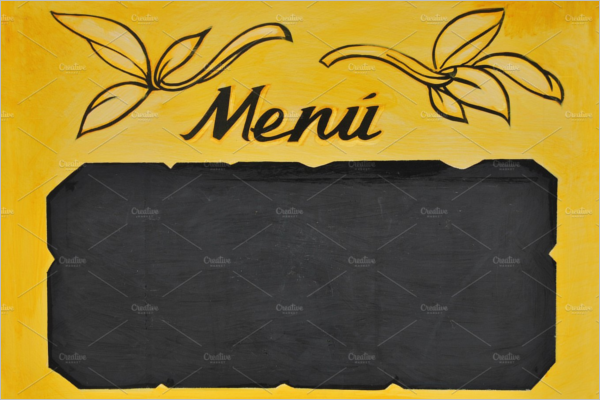 BlackboardÂ Menu Template