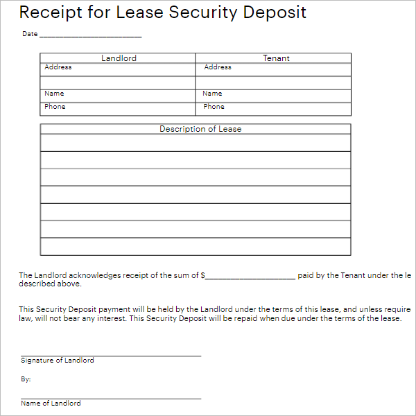 25+ Free Security Form Templates Word PDF Samples