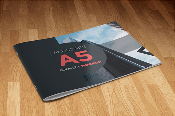 A5 Landscape Brochure Template Free