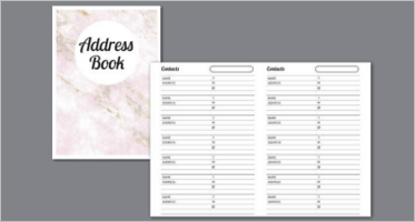 Address Book Templates