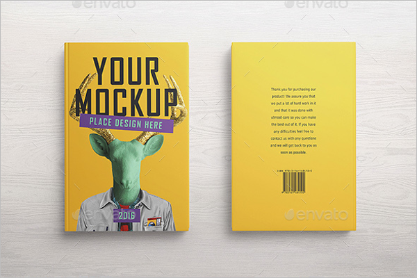 58+ Realistic Book Cover Mockups PSD Free Download